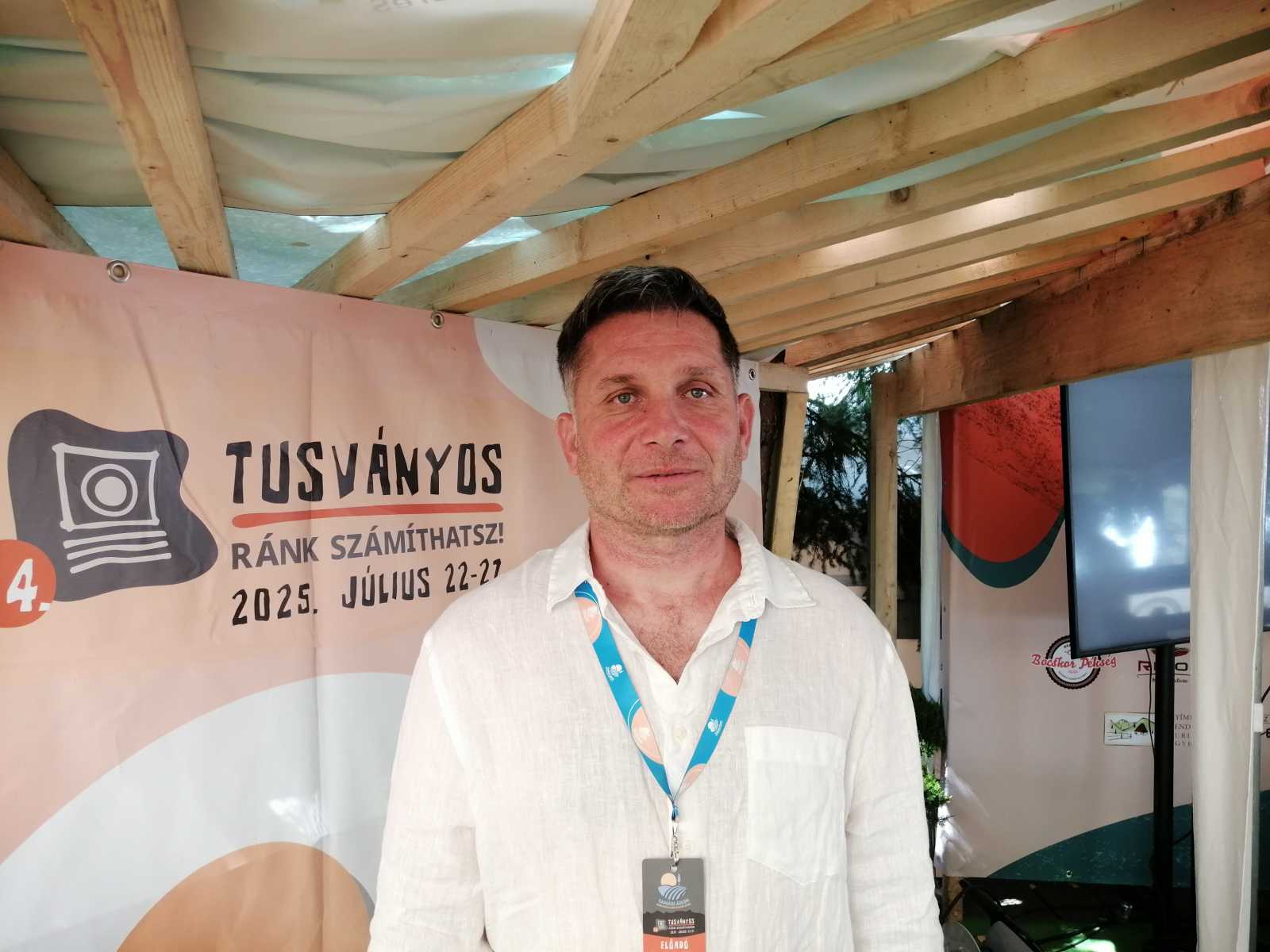 Ragulszky Gábor számolt be a részletekről. Fotó: Maszol/Létai Tibor