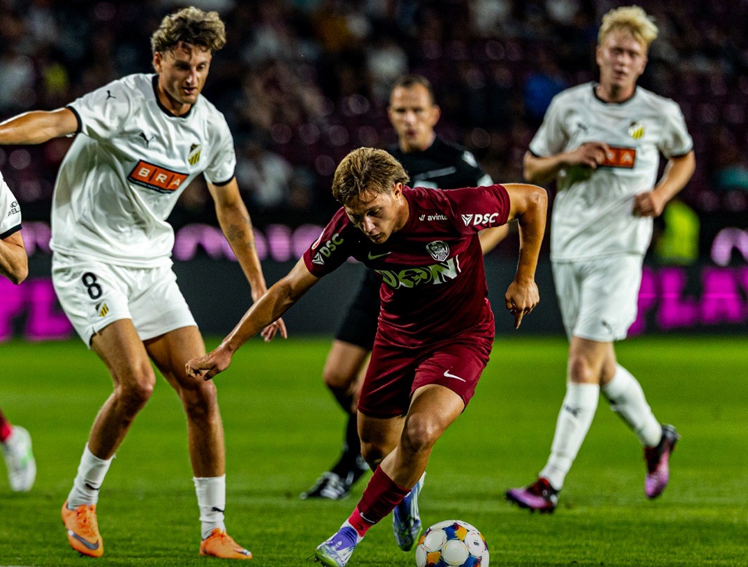 A győzelem összejött a CFR-nek | Fotó: Facebook/CFR Cluj