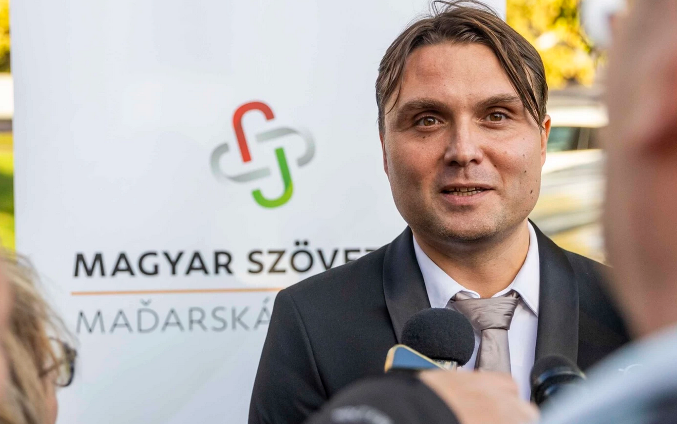 Gubík László megválasztott pártelnökként 2024. szeptember 28-án l Fotó: Új Szó/Somogyi Tibor