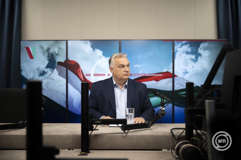Orbán Viktor: A békés egyet nem értés kultúrája van Magyarországon Fotó: MTI