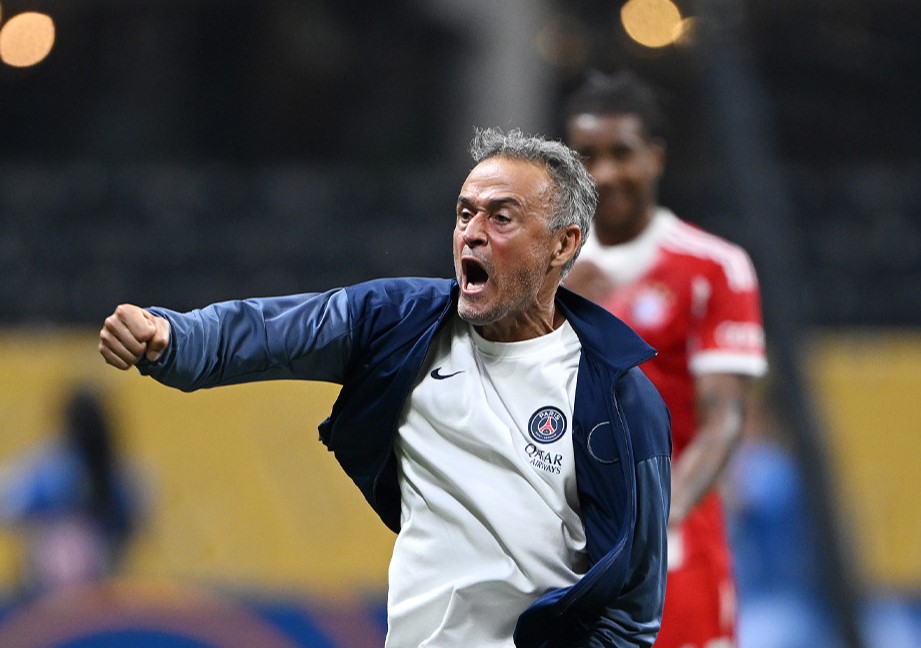 A Paris Saint-Germain az első félidőben rosszabb formát mutatott a vártnál a Bayern München ellen. | Fotó: Paris Saint-Germain Facebook-oldala