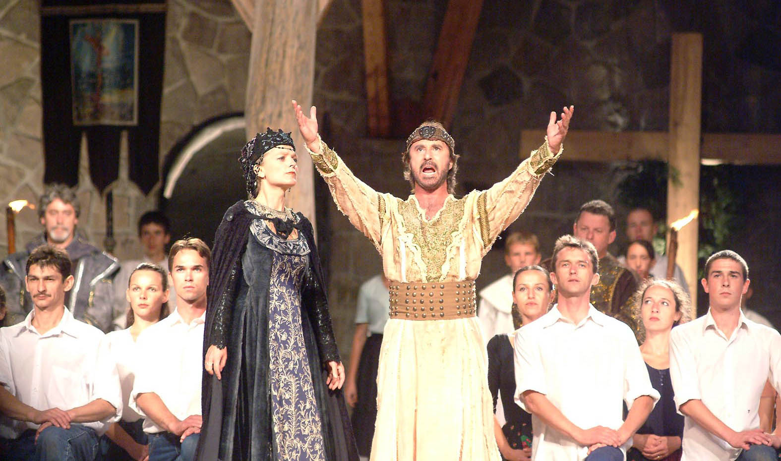 Részlet a 2003-as előadásból. | Fotó: hirado.hu