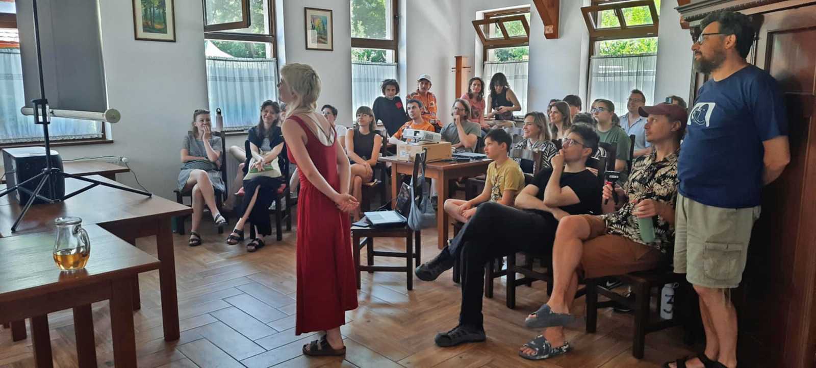 Közel 30 fiatal filmes vesz részt a 20. Filmtett Workshopon. | Fotó: Filmtett Worskshop