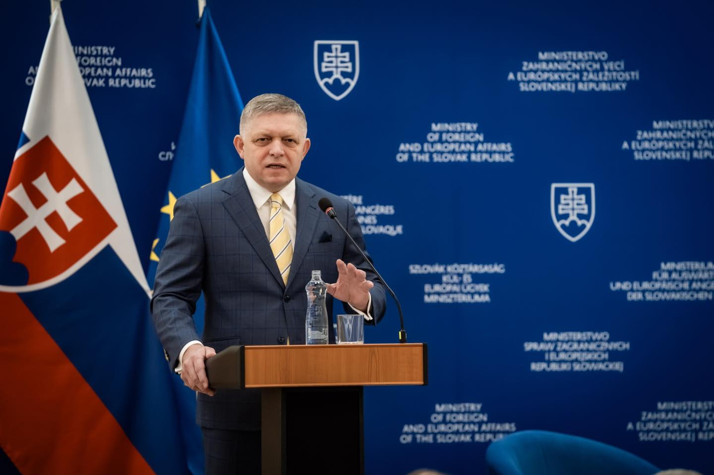 A szlovák kormányfő nem kíván részt venni a tárgyalásokon | Fotó: Robert Fico/Facebook