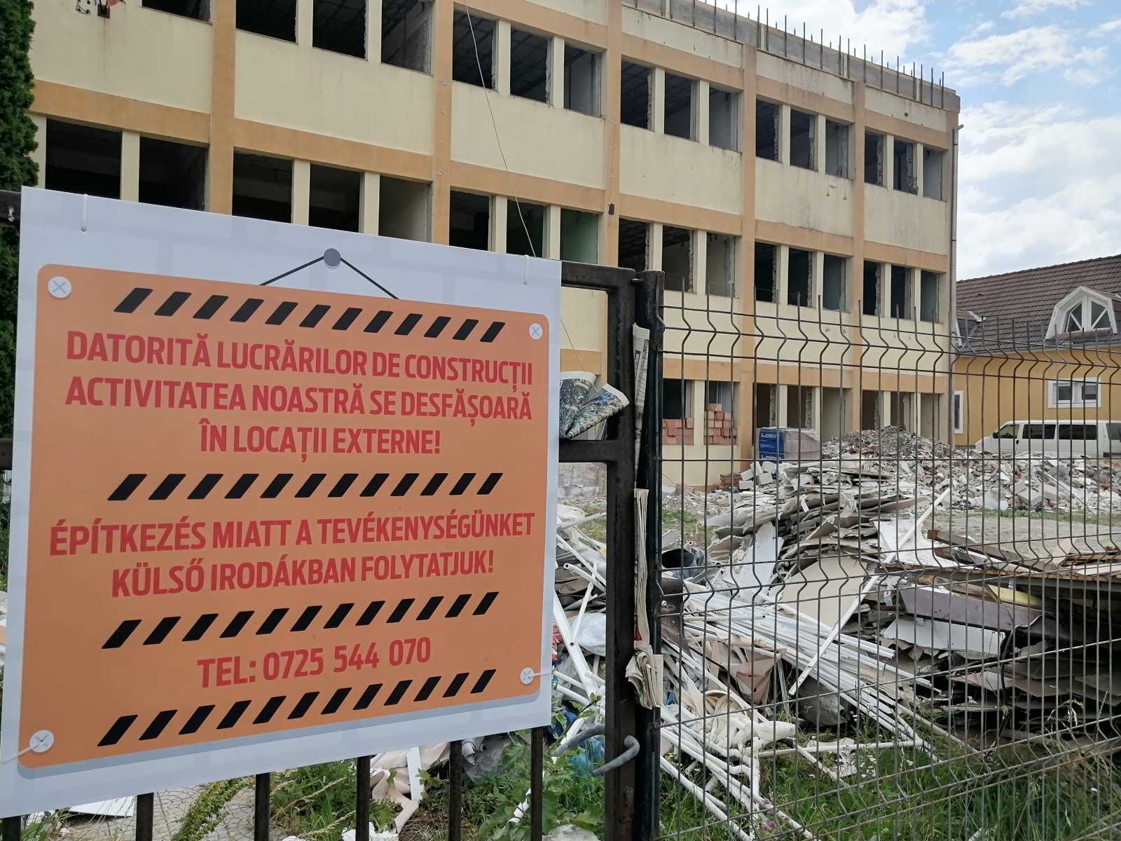 Elkezdték a felújítást | A szerző felvételei