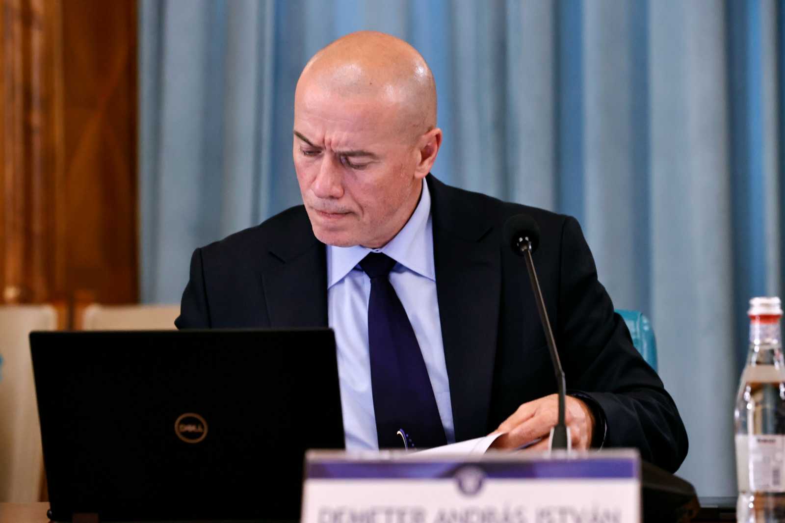 Demeter András István a legutóbbi kormányülésen. | Fotó: Adrian Pâclișan