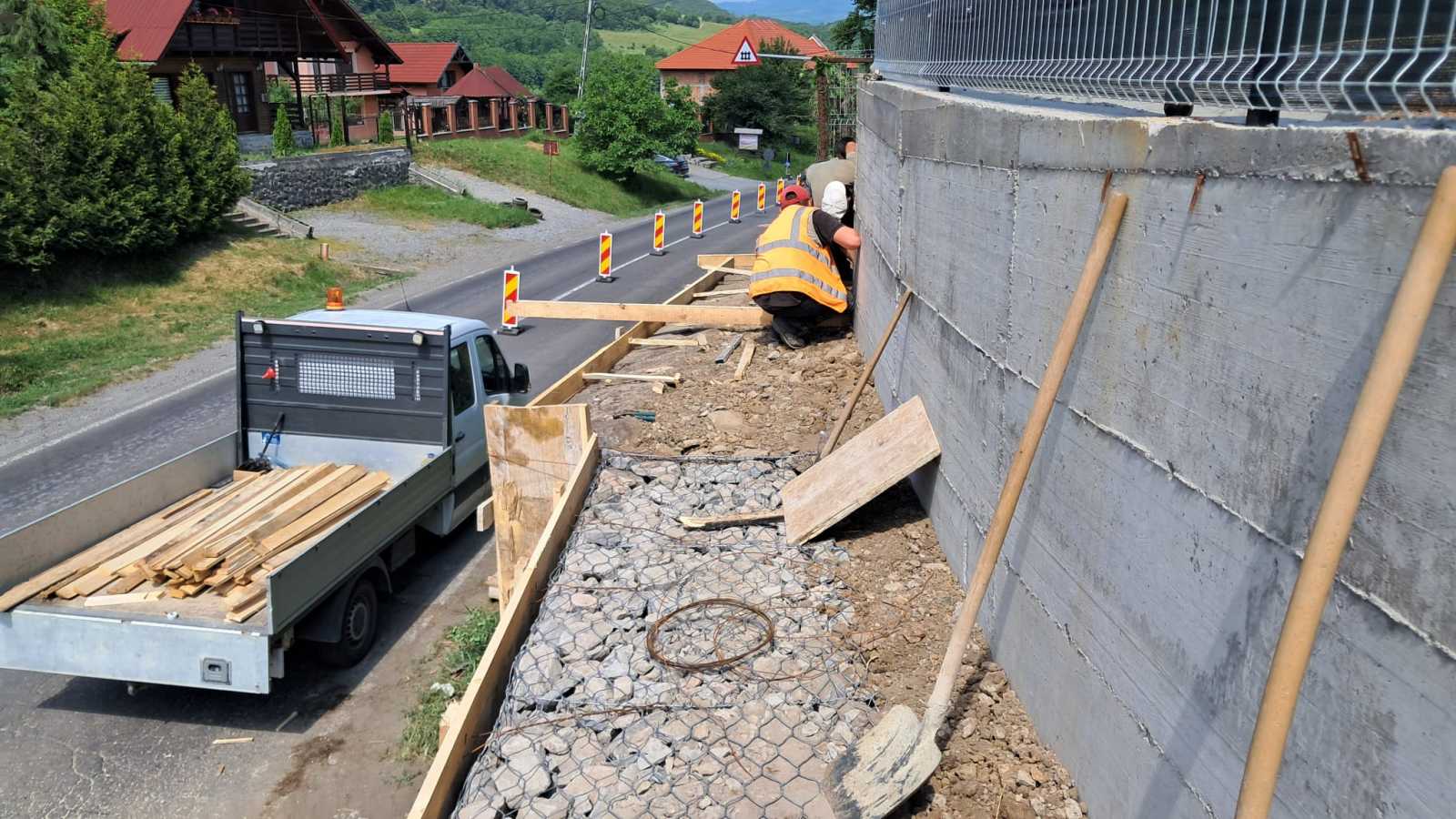 Útjavítás miatt korlátozzák a forgalmat több erdélyi megyében | Fotó: Brassó Megyei Regionális Útügyi Igazgatóság