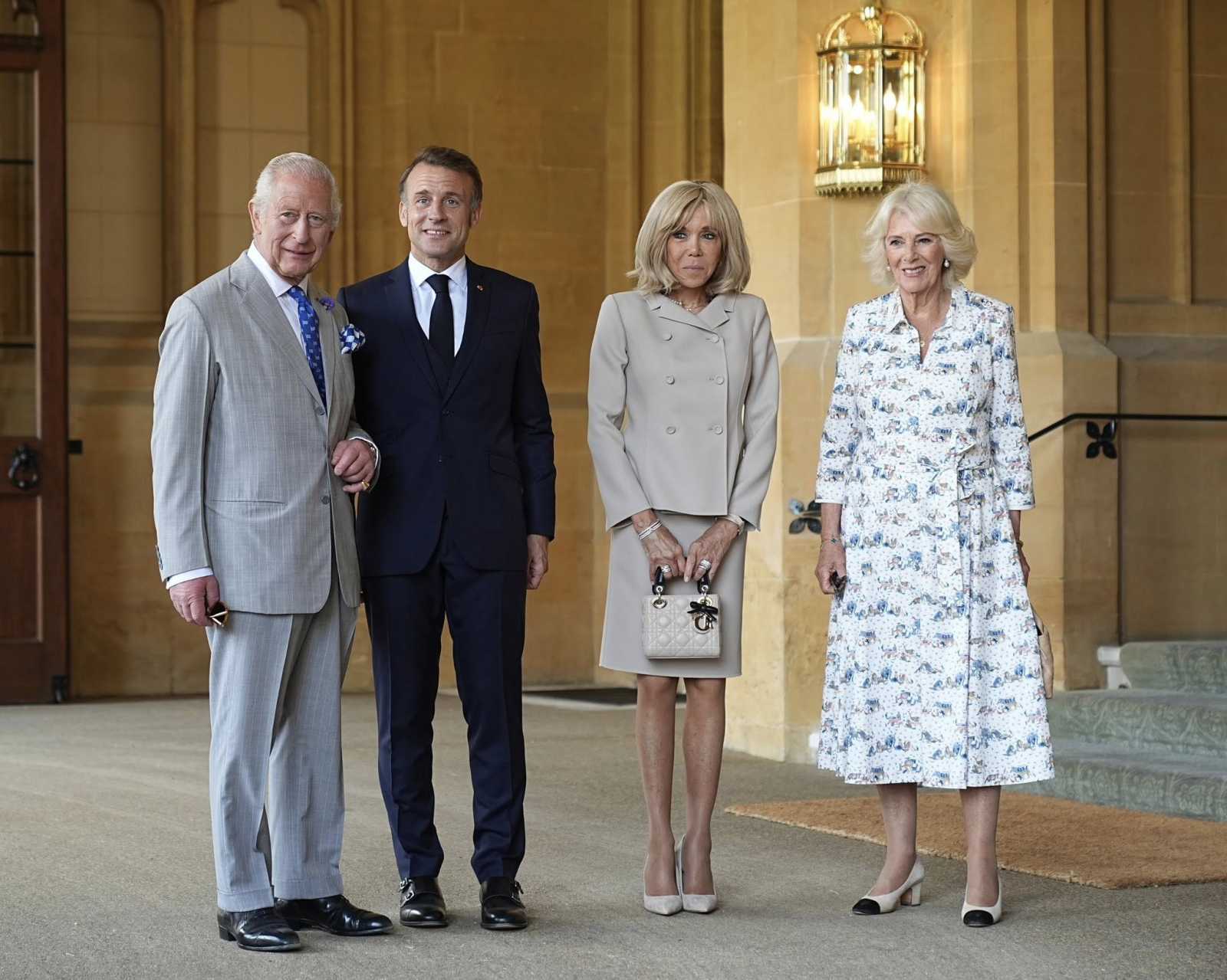 Az angol király vendégei. | Fotó forrása: The Royal Family Facebook-oldala