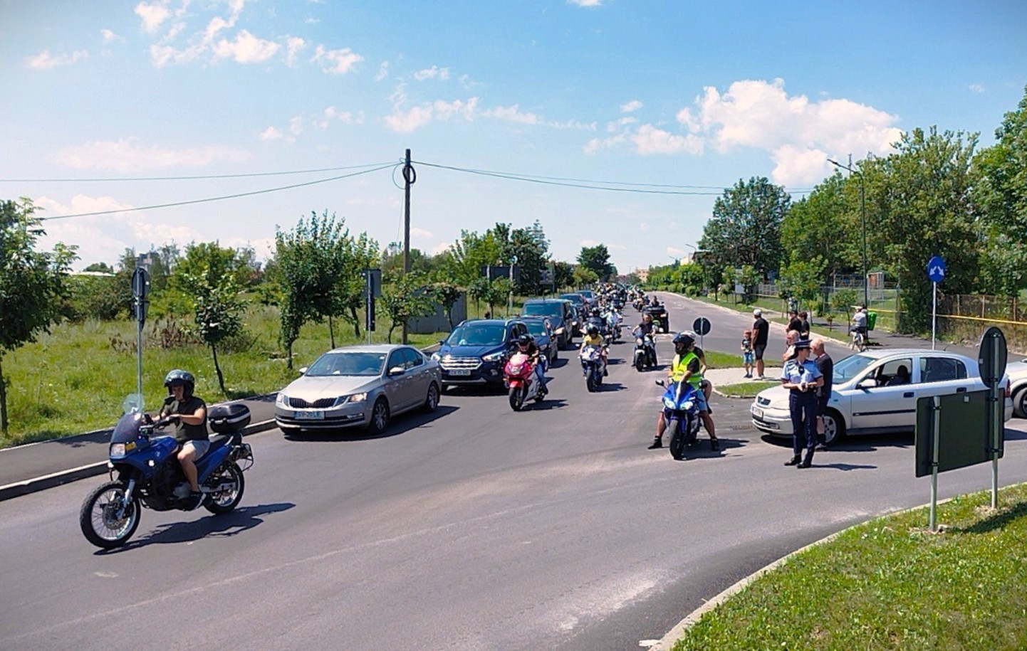 A motorosok minden évben felvonulnak a város utcáin | A szerző archív felvétele