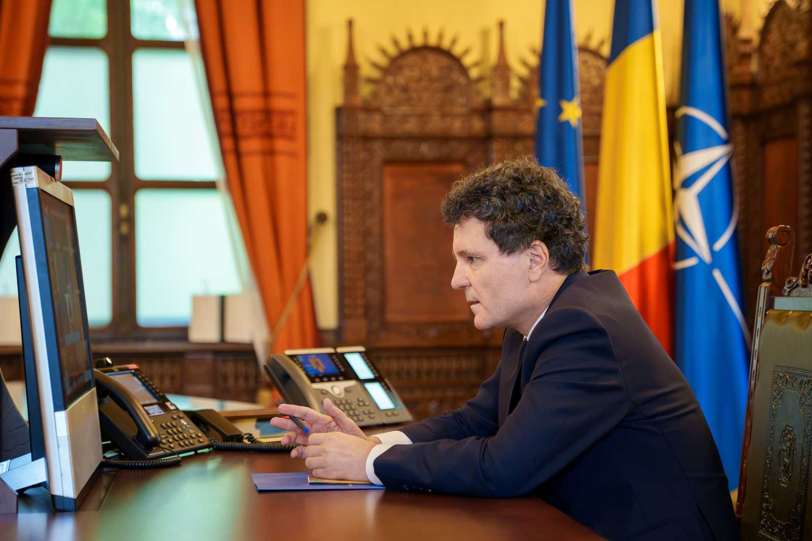 Az ülést Keir Starmer brit miniszterelnök és Emmanuel Macron francia államfő hívta össze. | Fotó: presidency.ro