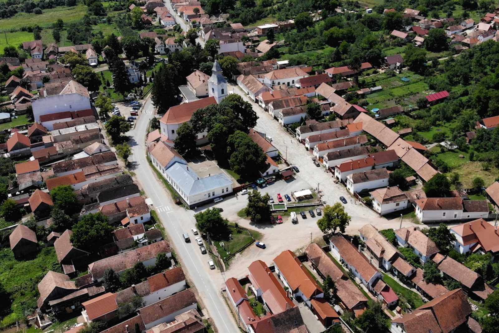 Torockó központja madártávlatból | Fotó: Maszol