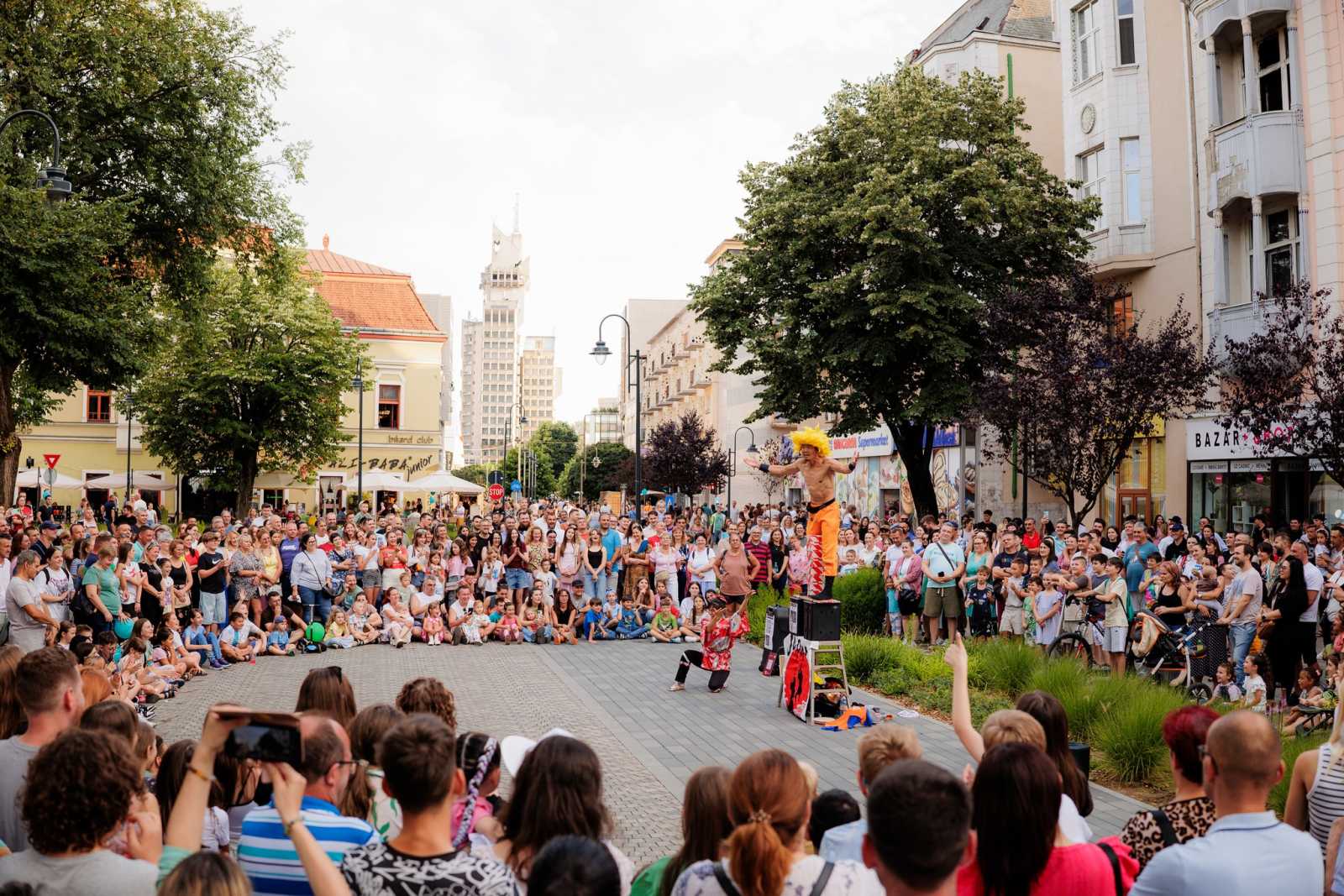 A város központja felpezsdült | Fotó: Street Music Festival