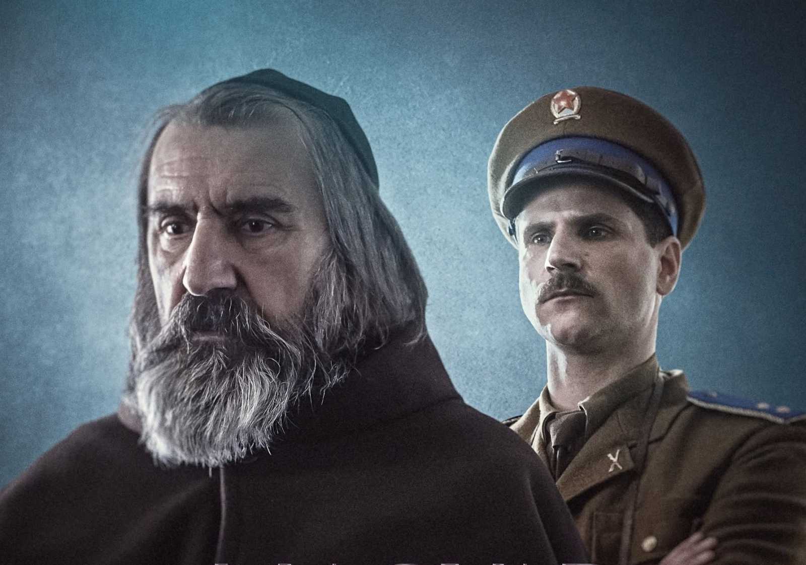 A Magyar Passió című film plakátja Eperjes Károllyal és Telekes Péterrel | Fotó: Magyar Passió/Facebook 