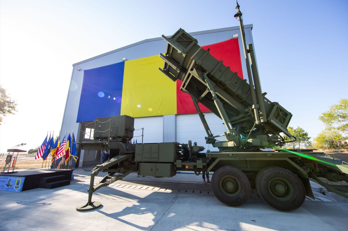 Ukrajna használja a román Patriotot Fotó: Defense Romania Facebook oldal 