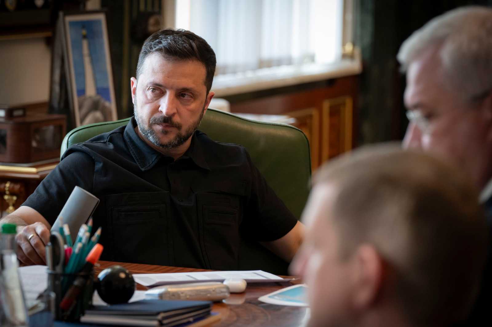 Volodimir Zelenszkij koordinálja a vizsgálatot Sebestyén József ügyében? Fotó: Volodimir Zelenszkij Facebook oldala