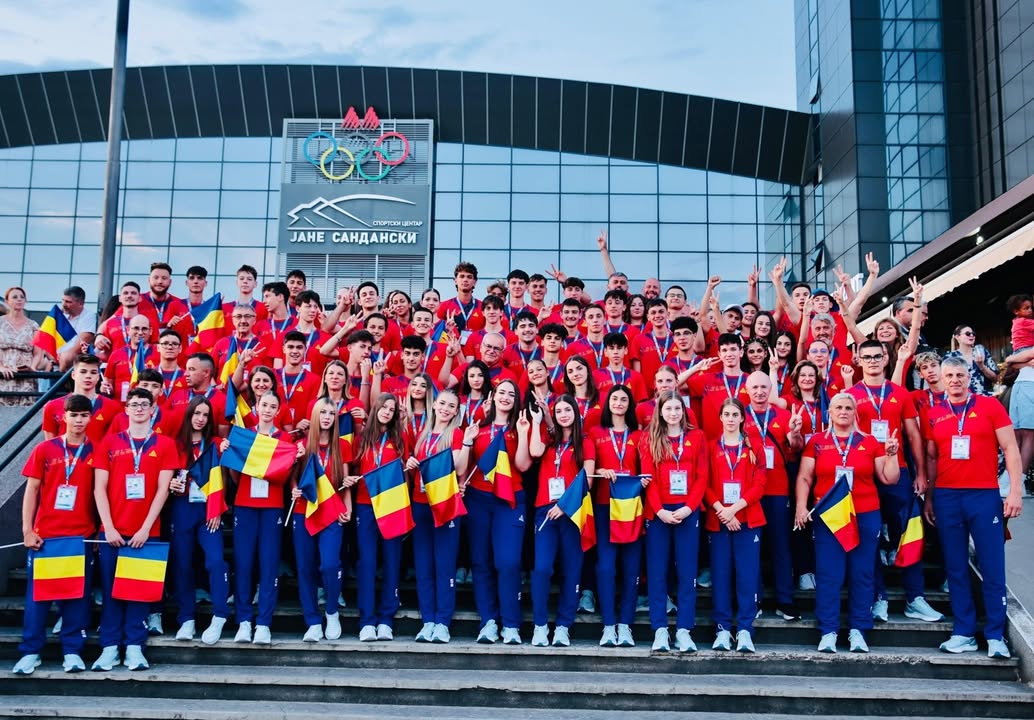A román küldöttségben két székelyföldi sportoló is helyet kapott | Fotó: Román Olimpiai- és Sportbizottság