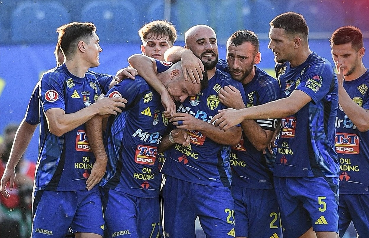 A házigazdák uralták a mérkőzést | Fotó: Facebook/Superliga 