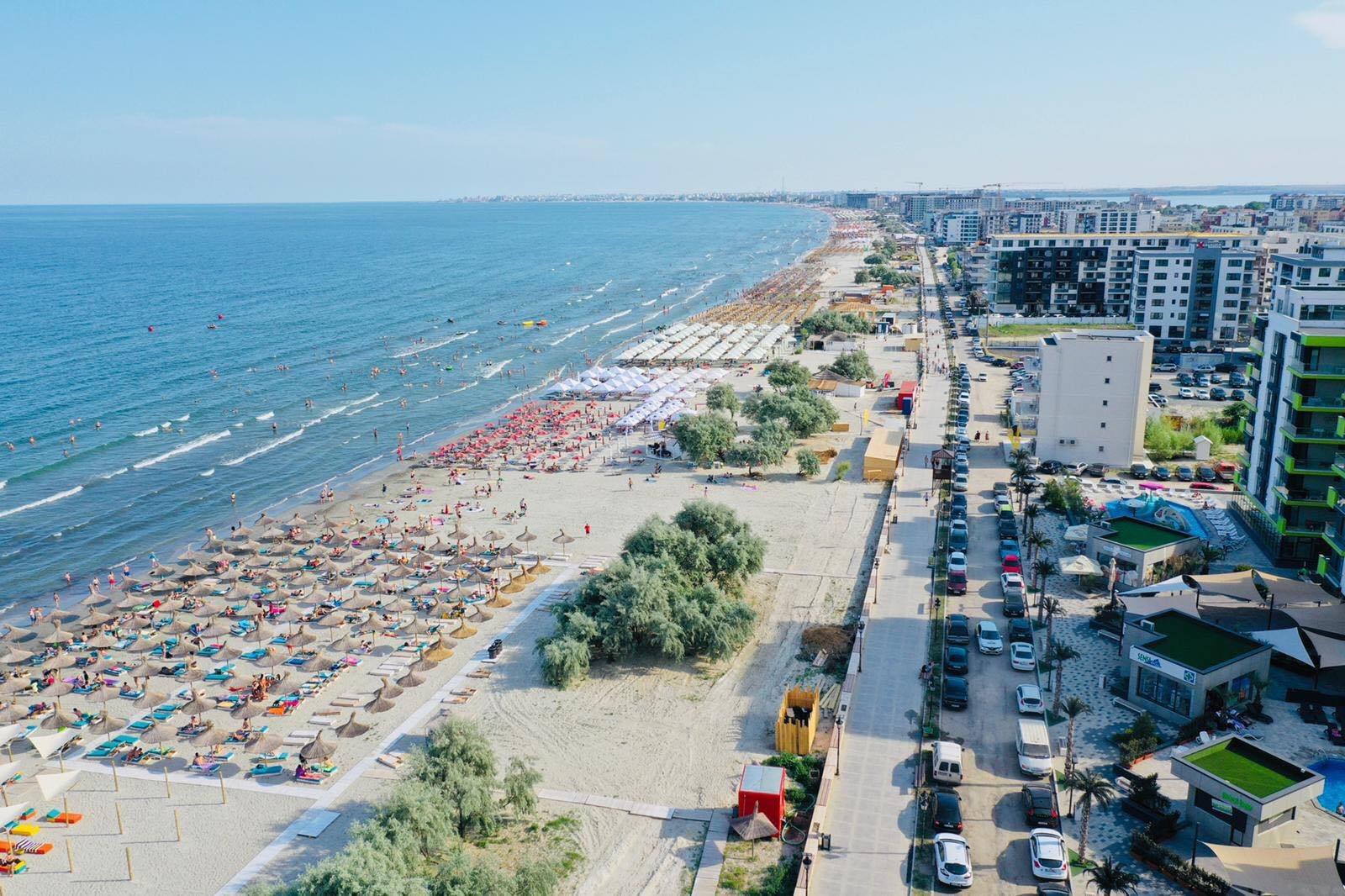 A nő állítólag a tengerparton koldult | Illusztráció: Năvodari Polgármesteri Hivatala/archív felvétel