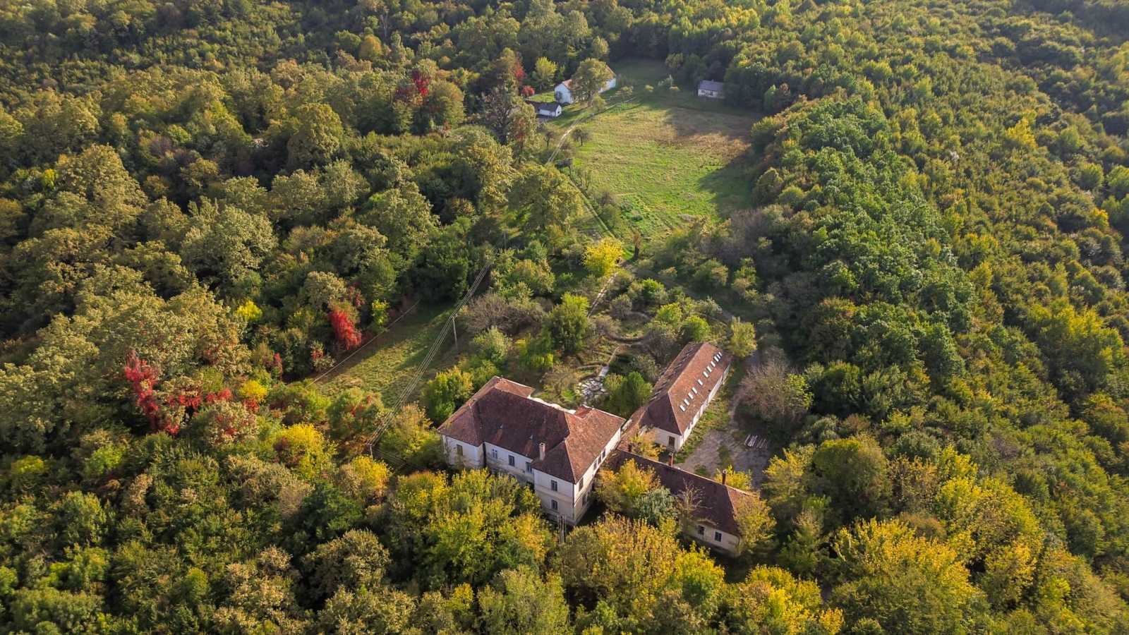 A Béldy-kastély madártávlatból | Fotó: romania-atractiva.ro