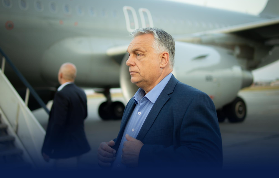 A tárgyalás után Tusnádfürdőre megy | Fotó: Orbán Viktor Facebook oldala