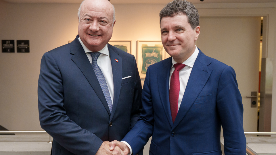 Nagy a barátság | Fotó: presidency.ro