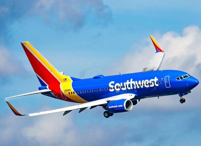 Az utasok a mennyezetnek csapódtak | Fotó: Southwest Airlines 