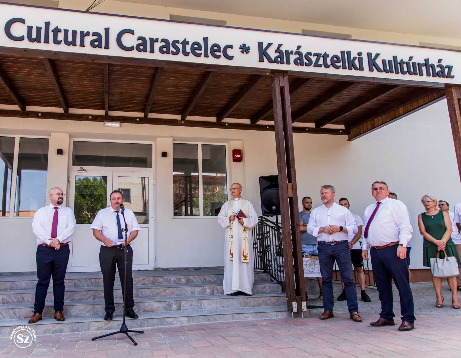 A kultúrház felújítása révén felpezsdül a közösség élete | Fotó: Kulcsár Mária