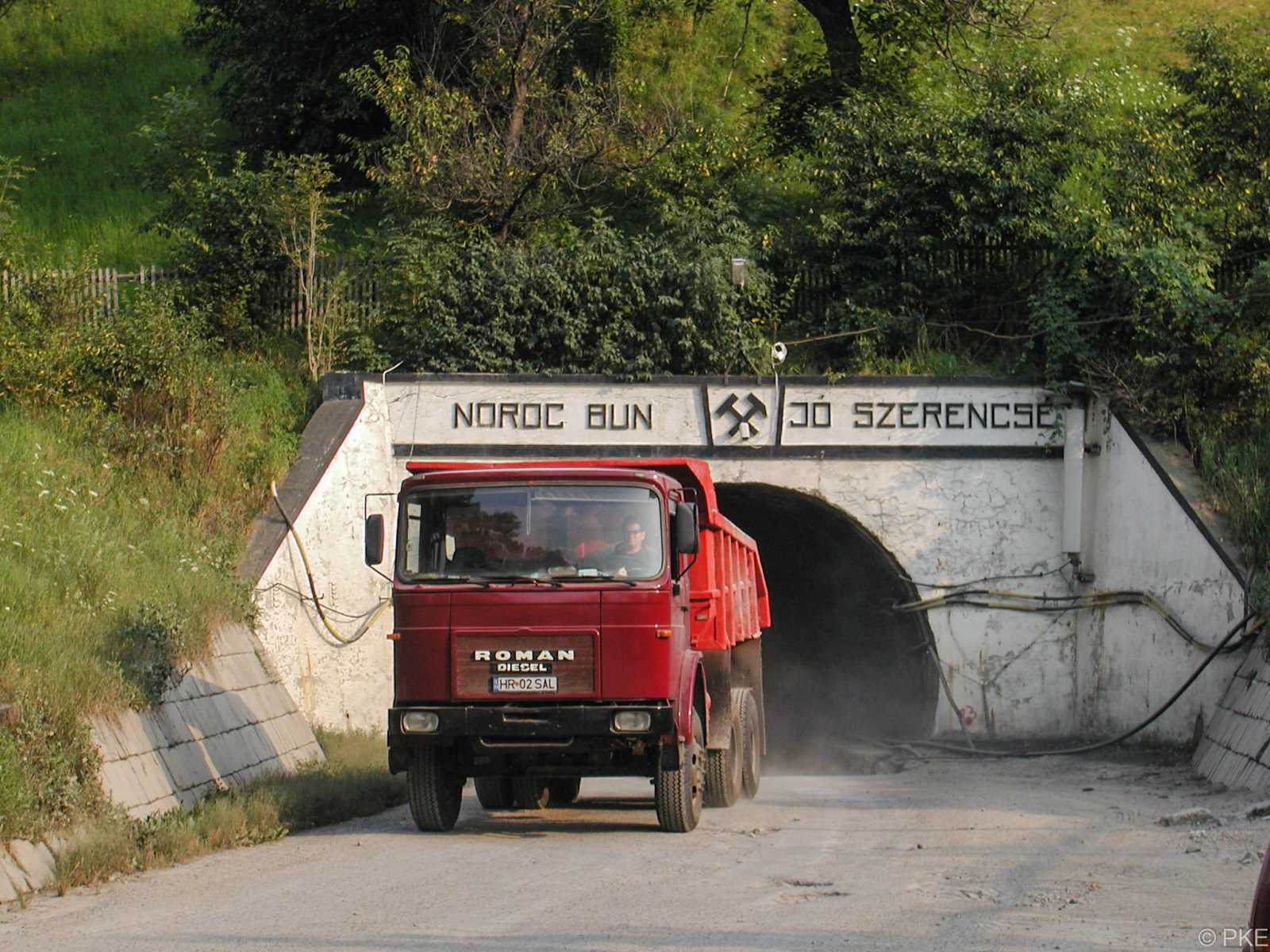 2005-ben ilyen diesel autókkal hordták föl a sót | Fotó: Parajdi Kálmán Endre
