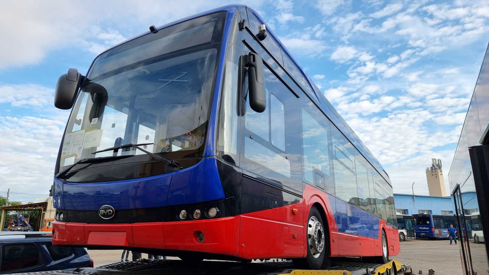 Megérkezett az első BYD autóbusz | Fotó: Nagyvárad Polgármesteri Hivatala