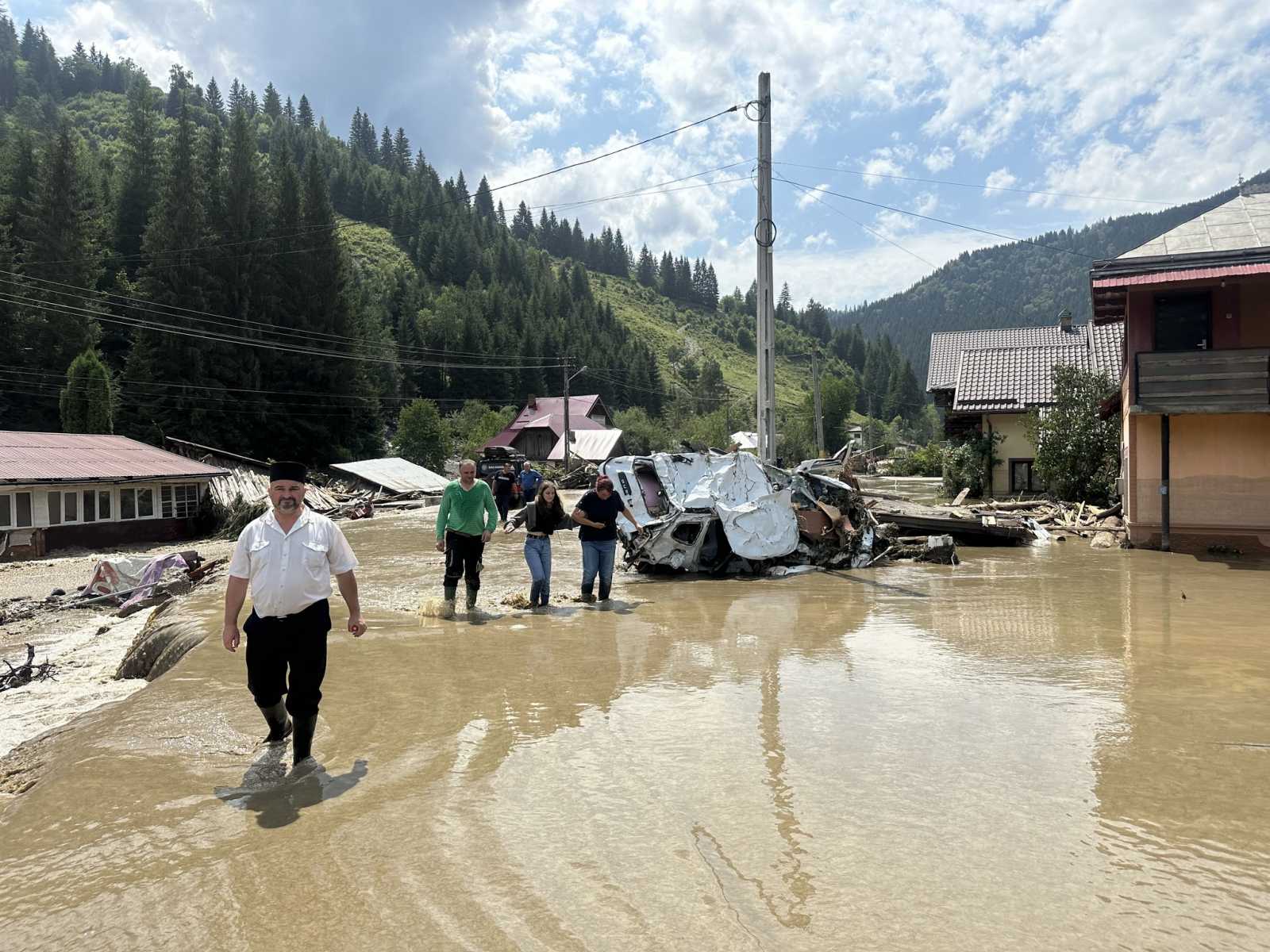 Hatalmas a kár | Fotó: Suceava megyei prefektúra