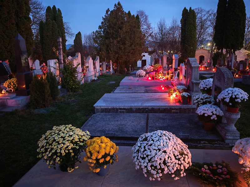 November elsején ezrek vonultak világítani | A szerző fotója