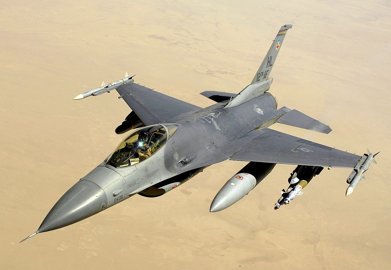 F-16-os Fighting Falcon | Fotó: Wikipedia
