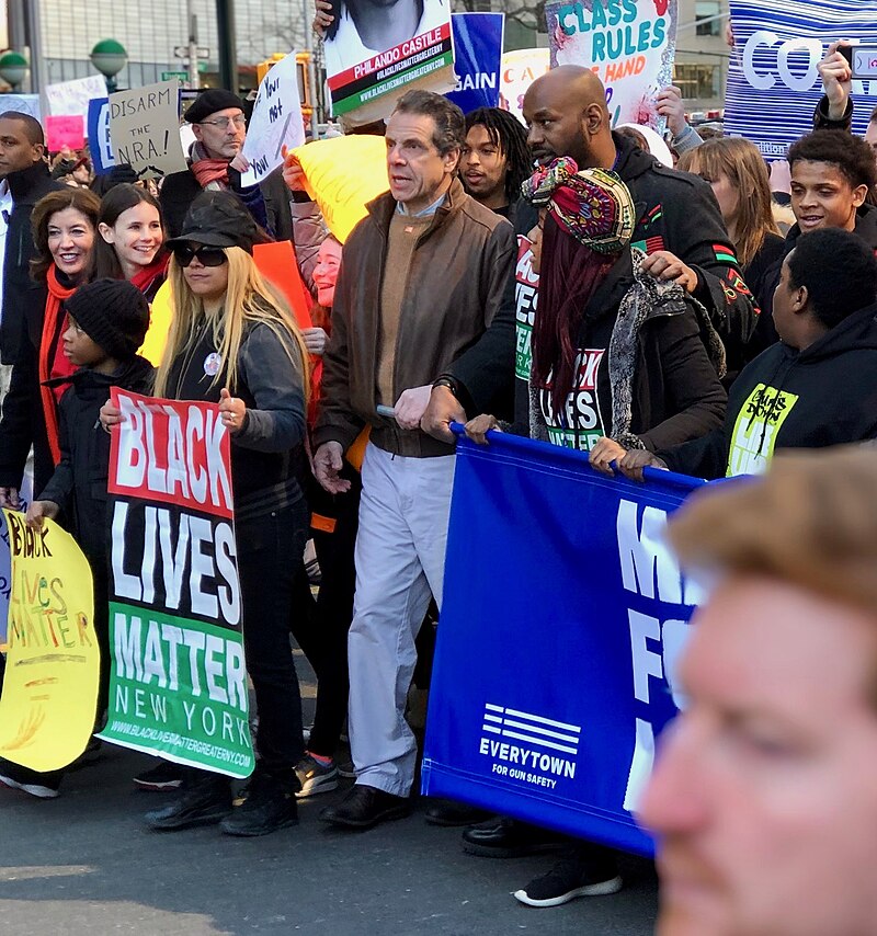 Andrew Cuomo egy tüntetésen. | Fotó: Wikipedia