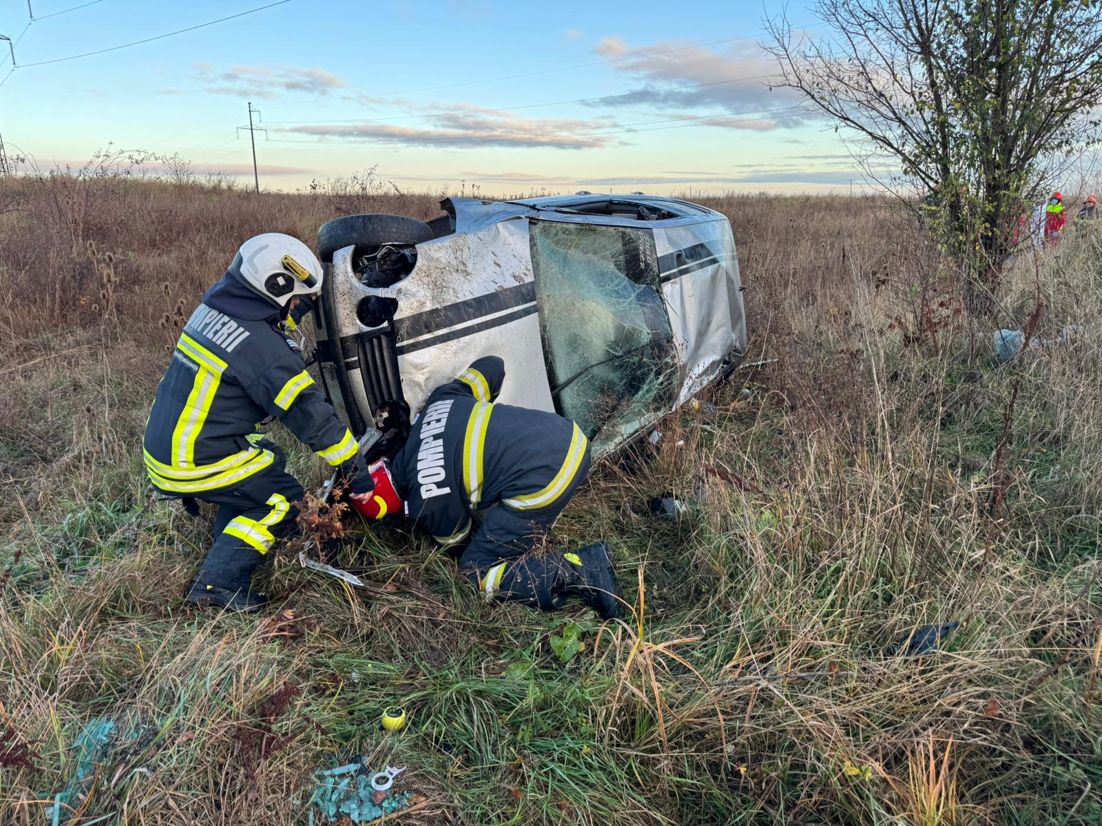 Tragédia az utakon | Fotó: katasztrófavédelem
