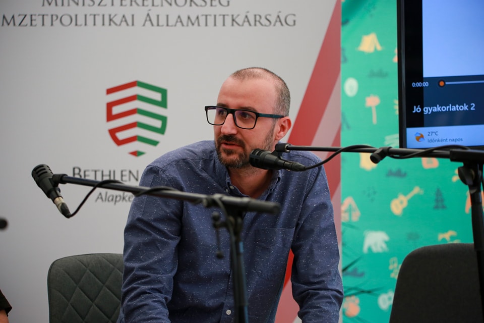 Illyés Gergely szerint a PSD AUR-hoz átpártolt szavazói hiányolták a nemzeti hagyományokra építő diskurzust. | Fotó: a Nemzetpolitikai Kutatóintézet Facebook-oldala