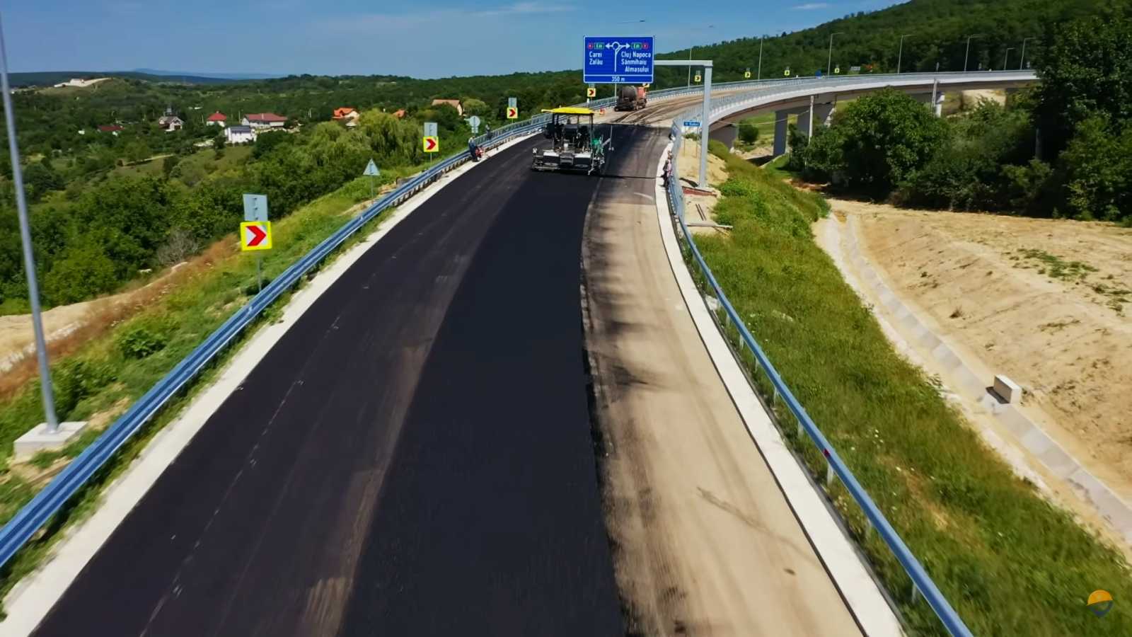 Nagyon nehezen készült el a terelőút | Fotó: Facebook/Pro Infrastructura