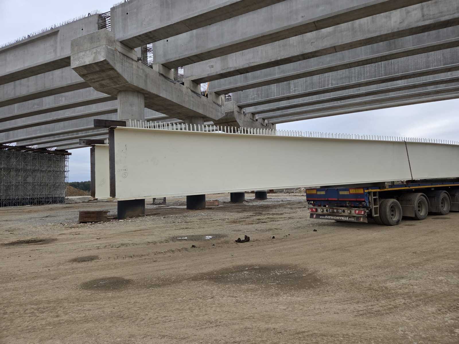 Épülnek a viaduktok | Fotó: Facebook/CNAIR