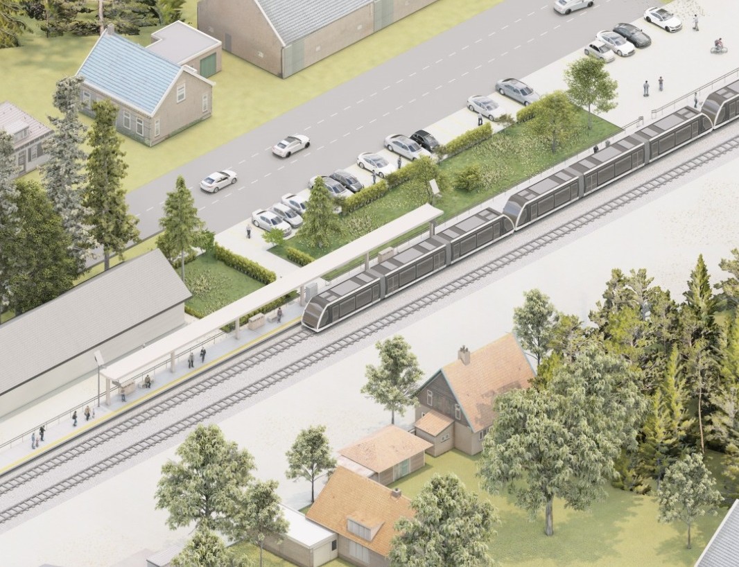 Összesen 34 megállója lesz az elővárosik vonatoknak | Fotók: Brassó Polgámresteri Hivatala/Facebook