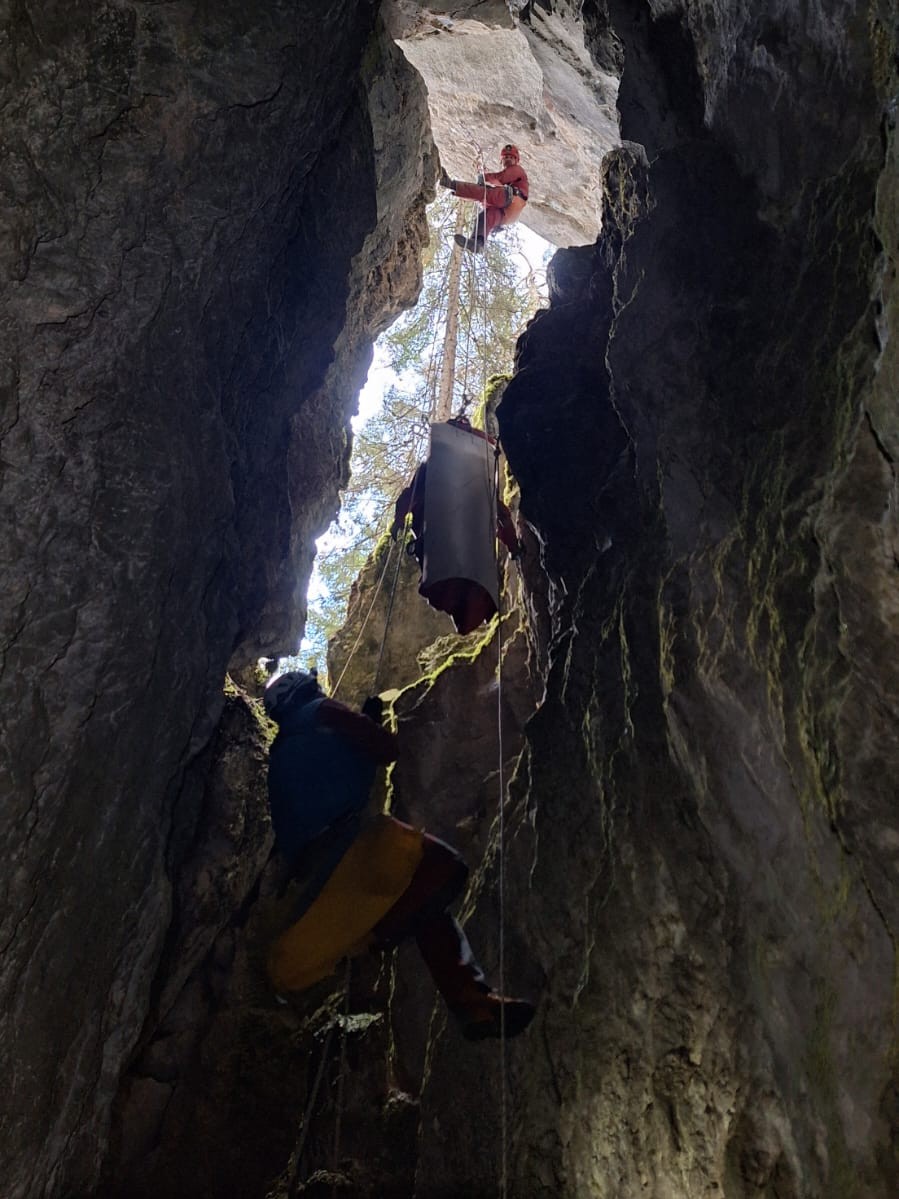 A barlangi mentőknek is akadt feladatuk idén | Fotó: Hargita Megyei Hegyi- és Barlangimentő Közszolgálat