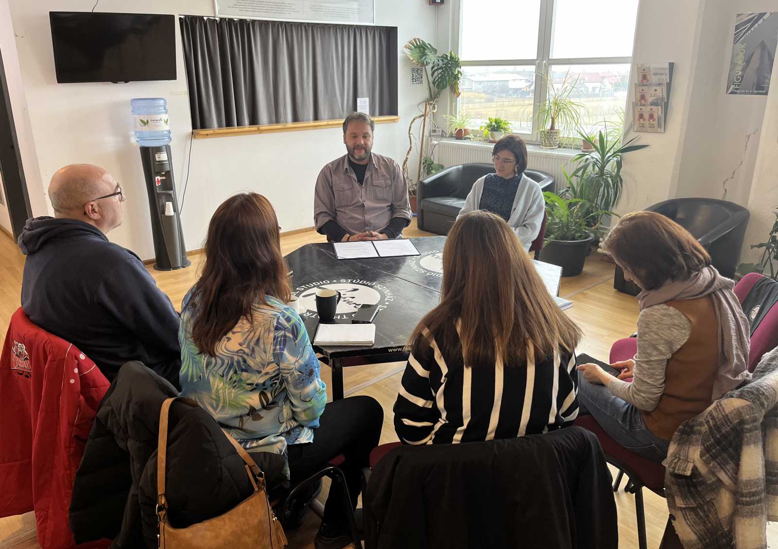 Utolsó sajtótájékoztatóját tartotta a Figura igazgatójaként | Fotó: Kozma Péter