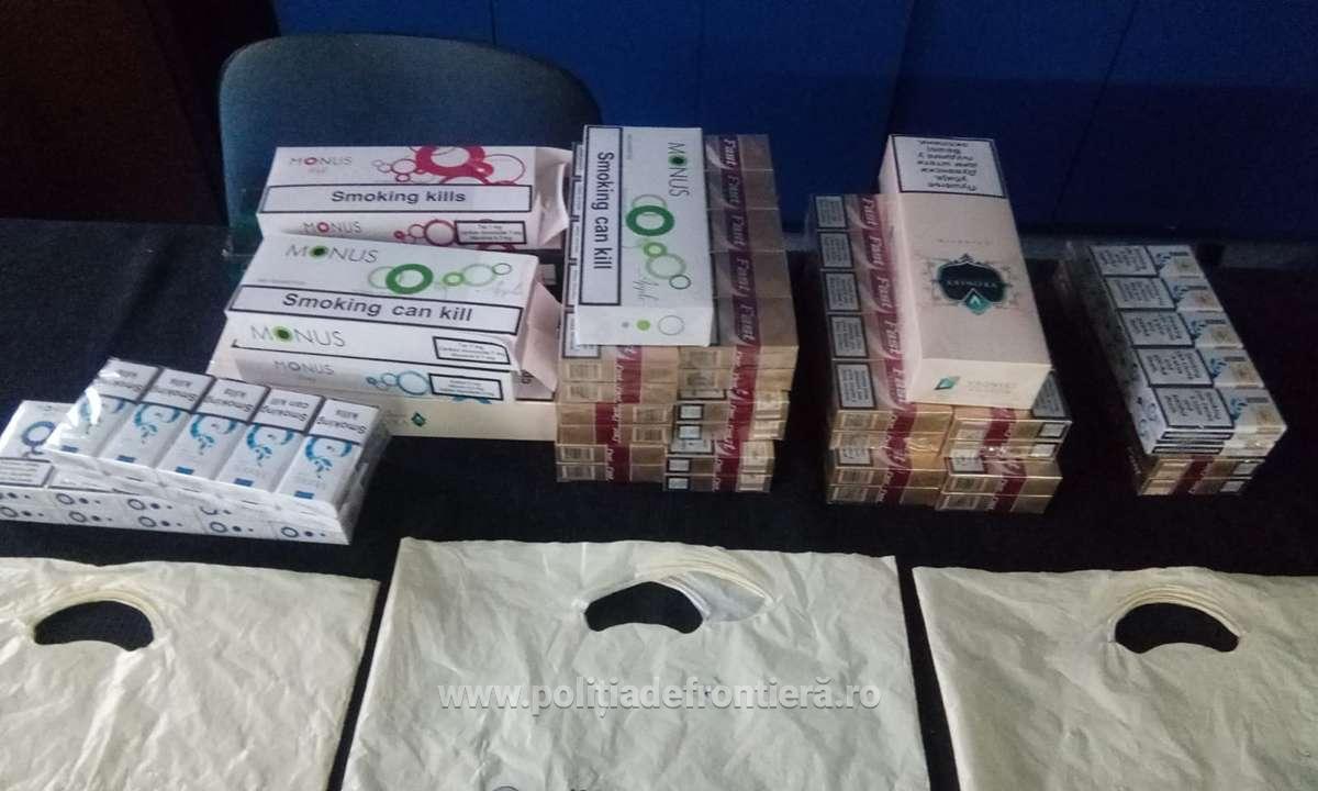 Elkobzott cigaretta | Fotó: Román Rendőrség