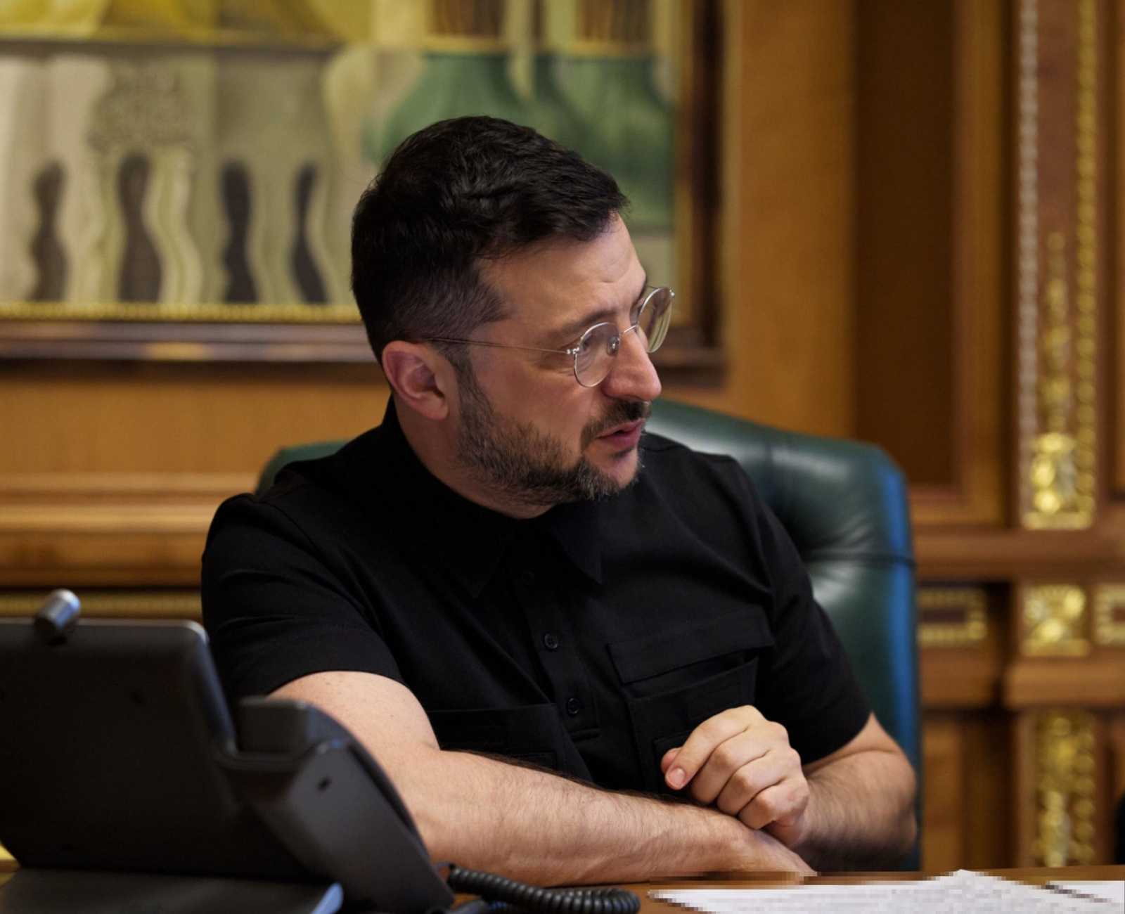 Telefonáltak | Fotó: Volodimir Zelenszkij Facebook oldala