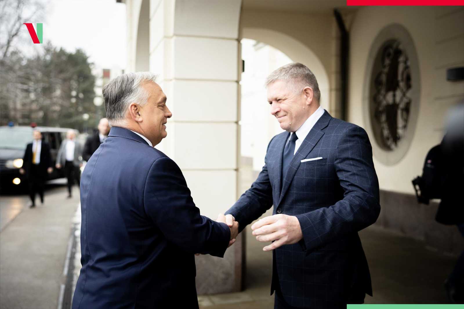Robert Fico egyetért Orbán Viktorral Fotó: Orbán Viktor Facebook oldala