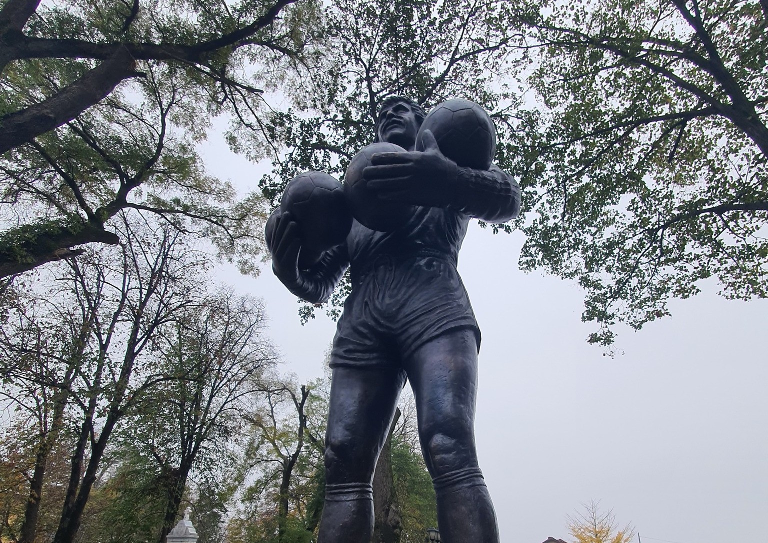 Szobrot állítottak a Helmut Duckadamnak | Fotó: Sergiu Bîlcea Facebook-oldala