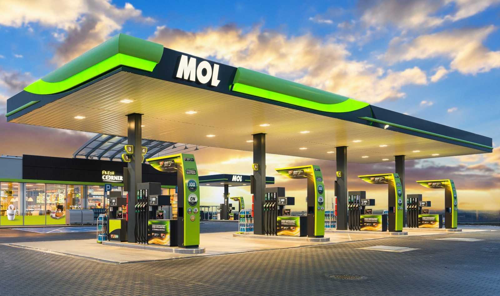 Vajon mire vetett szemet a Mol? | Fotó: Facebook/Mol