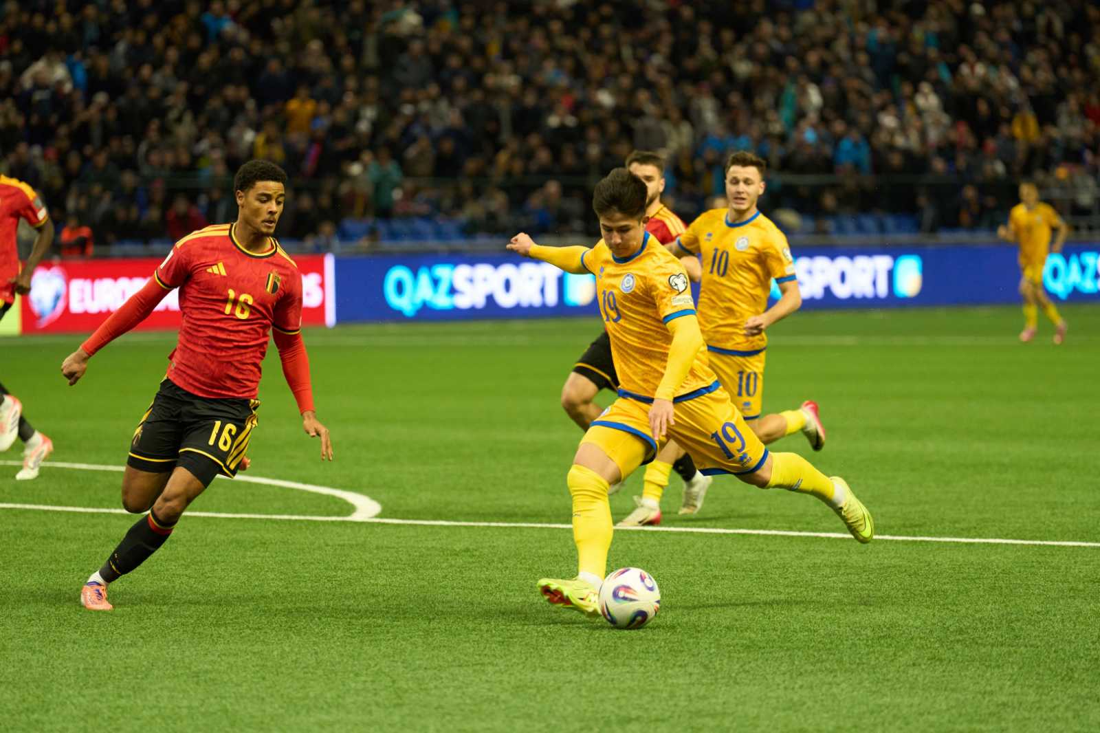 A kazahok meglepték a belgákat egy döntetlennel | Fotó: kazah futballszövetség