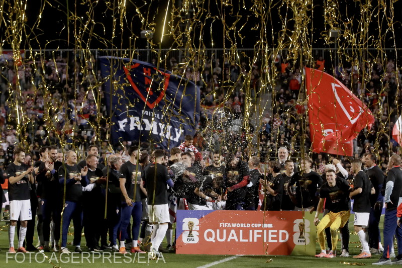 A horvátok is kvalifikáltak a világbajnokságra | Fotó: Agerpres/EPA