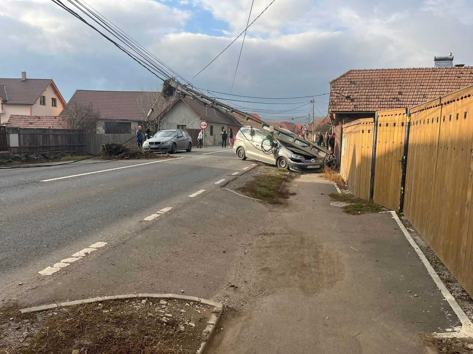 Baleset Madéfalván | Fotó: Keresztes Levente/Facebook