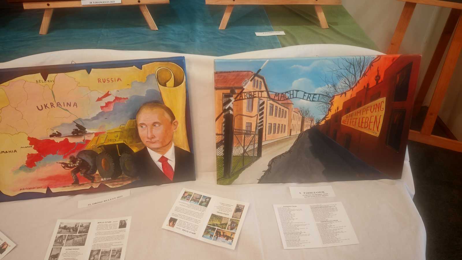 A képek az elmúlt időszak zűrzavaros periódusát ábrázolják