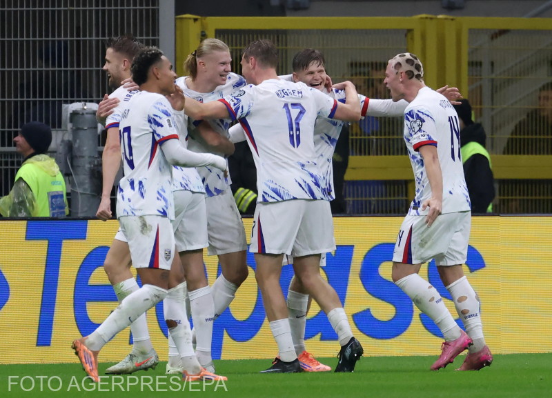 Haalandék ünnepeltek | Fotó: Agerpres/EPA